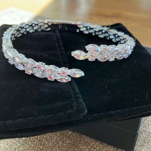 Adriana Orsini crystal cuff bracelet